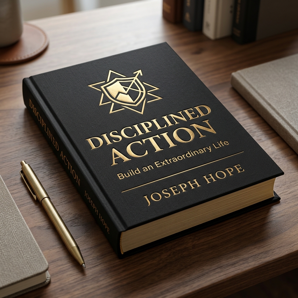 Disciplined Action Ebook Cover by Joseph Hope